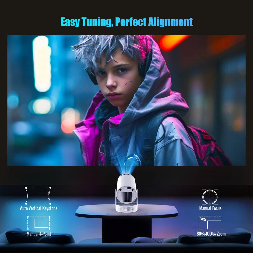 Portable Android Movie Projector
